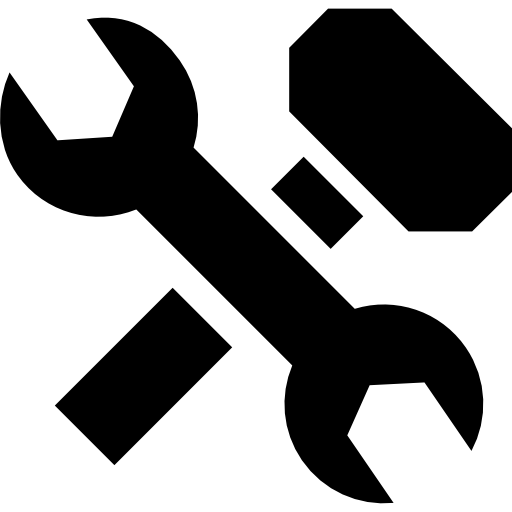Wrench and hammer cross